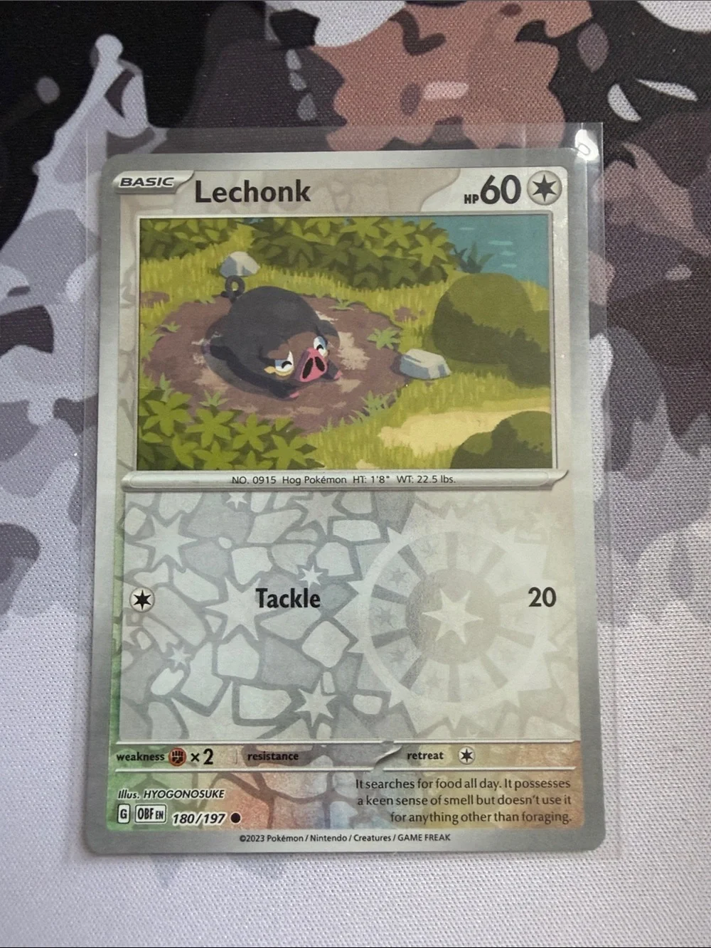 Lechonk & Oinkologne Pokémon Evolution Reverse Holo Card Lot 🐷| 6 Cards ✨5/$25✨
